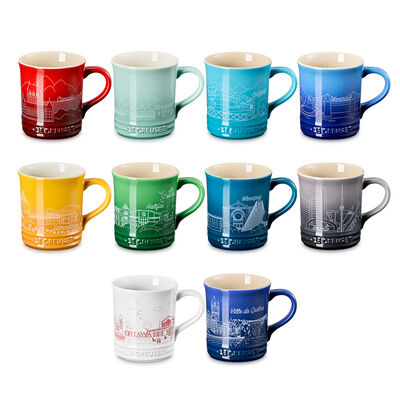 Canadian Destination Mugs (Set of 10)